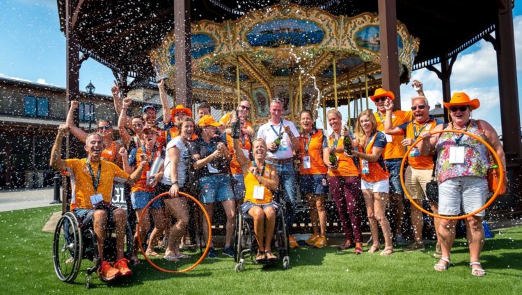 Team Netherlands celebration